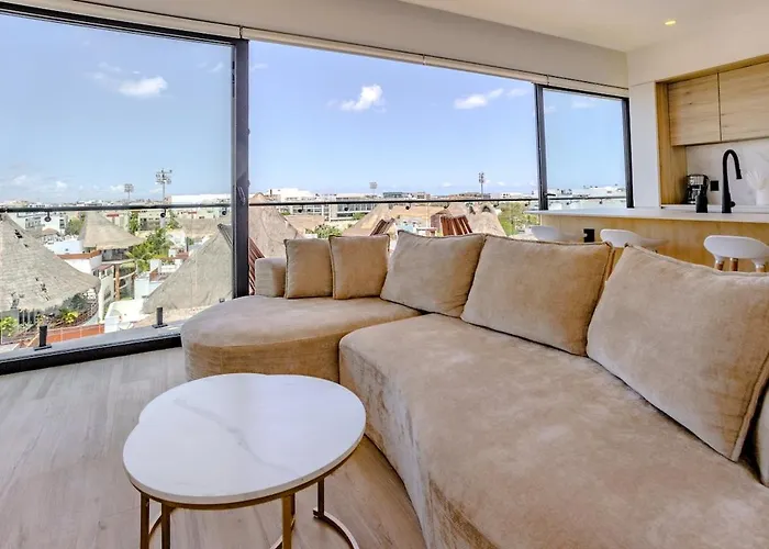 2br Penthouse Private Rooftop Pool Near 5th Ave Apartment Playa del Carmen