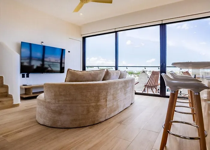 2br Penthouse Private Rooftop Pool Near 5th Ave * Playa del Carmen