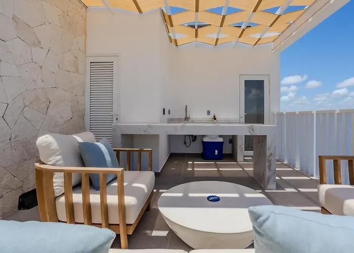 2br Penthouse Private Rooftop Pool Near 5th Ave Apartment Playa del Carmen